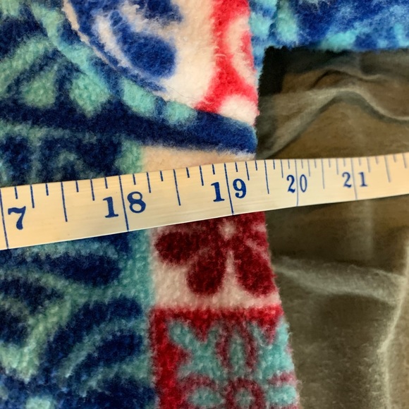 Patagonia Synchilla Floral Patchwork Pullover, S - Picture 9 of 10